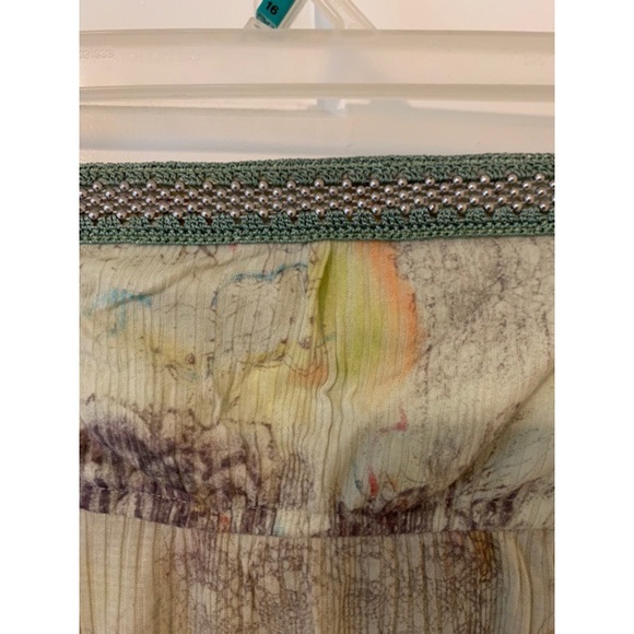 Free People// beaded/print tube top - Picture 2 of 7